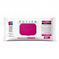 Влажные салфетки SLEEPY для уборки EASY Clean 100шт с клапаном 6шт/ящ