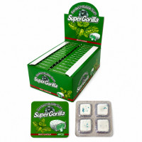 Жвачка Super Gorilla МЯТА 14,4гр 30шт/бл 600шт/ящ