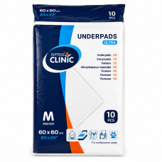 Пеленки унив. Normal CLINIC ULTRA М 60*60 10шт PCЕ021 10шт/ящ,