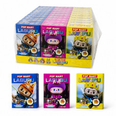 Стріляючий цукор LABUBU + желе яєчня + 2 картки 15гр 30шт/бл 600шт/ящ 8856223451646