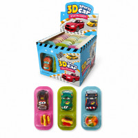 Мармеладная конфета + 3D СПОРТ КАР 9гр 30шт/бл 600шт/ящ