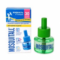 Рідина від комарів (30 ночей) "MOSQUITALL" Ніжний захист для дітей 30мл 0725