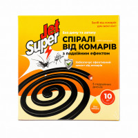 Спираль от комаров "Jet Super" 10шт Универ.защита