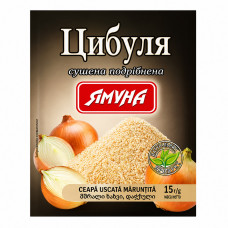 ЯМУНА Цибуля сушена 15гр 40шт/ящ