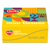 Платки носовые Ruta Mini Tissues 150л 2слойные без запаха 48шт/ящ