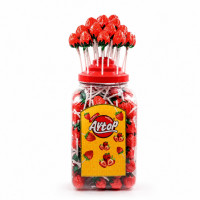 Леденец на палочке AYTOP STRAWBERRY 14г 120шт/б 720шт/ящ
