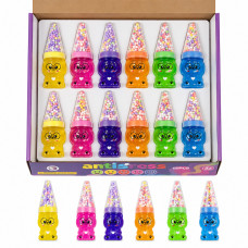 Игрушка "Слайм" с шариками двухцветный Микс 12шт/бл 5652