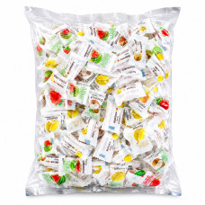 Желейная конфета MINI MOCHI микс (оп.,арбуз,кокос,банан) 1кг 10шт/ящ