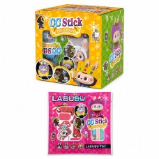 Жувальна цукерка CC STICK LABUBU + 3Д пазл +картка 3Д 6гр 30шт/бл 600шт/ящ