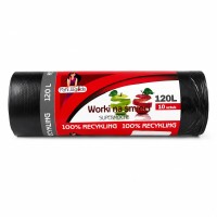 Пакеты для мусора 120л (10шт) Pani Jagoda