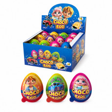 Шоколадные яйца "Джой" CHOCO EGG 11гр 24шт/бл, 288шт/ящ