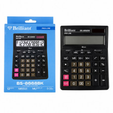 Калькулятор Brilliant BS-8888DBL большой синий