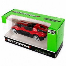 Машина металлическая Автопром, в коробке микси мини 7628/7637/7636