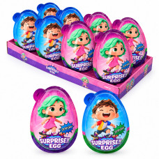 Шоколадные яйца "Джой" SURPRISE EGG Chocolate 30гр 8шт/бл 144шт/ящ