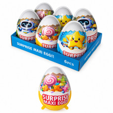 Шоколадные яйца "Джой" SURPRISE MAXI EGG 58гр 6шт/бл 72шт/ящ