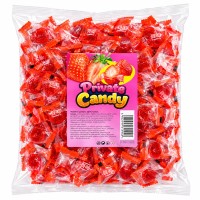 Желейна цукерка Полуниця 5D Private Candy 1кг 10шт/ящ 6942199313940