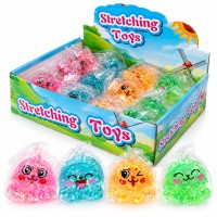 Антистрес Заєць з глітером  Decompression toy MS-24-815 12шт/уп 144шт/ящ