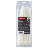Хомут пл. Белый 3,6*200мм "Titanum" PH3630-W (100шт/уп) 5997