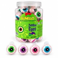 Желейная конфета с джемом Глаз Zomble eyes 10гр 30шт/бл 600шт/ящ