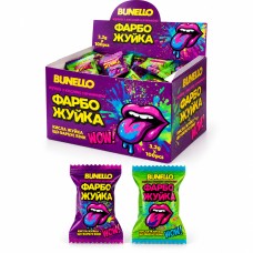 Жуйка з начинкою Фарбожуй 3,2гр 100шт/бл 2400шт/ящ