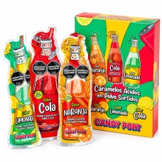 Стреляющий сахар Soda candy por (круги, миринда, лимонад) 10гр 30шт/бл 600шт/ящ 6999857542693
