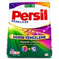 Пральний порошок 5,00кг Persil Renkliler 33 праня автомат+ручний