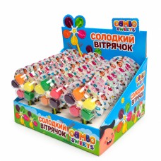 Льодяник на паличці Солодкий Вітрячок 8гр 30шт/бл 540шт/ящ