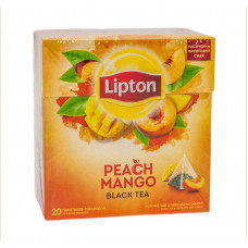 Ліптон чай пірамідка 2 г*20*12 шт Персик,манго 1196