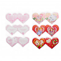 Валентинка детские мини двойная (300шт/уп)