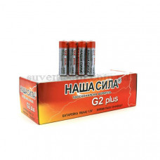 Батарейки НАША СИЛА пальчик второй сорт (60шт)
