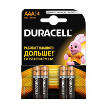 Батарейки Дюрасел мини второй сорт 4шт / пл, 40шт / уп