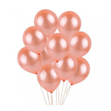 Балони перламутрові рожеві 100шт/уп