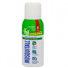Аерозоль від комарів та кліщів "MOSQUITALL" Захист для дорослих 100мл 5691