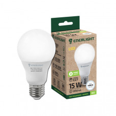 Лампа світодіодна Enerlight А60 Е27 15Вт 1350Лм 4100К (біле світло) 0020, 1шт, 100шт/ящ