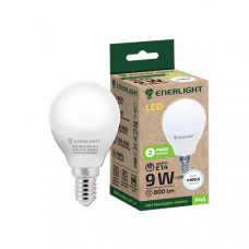 Лампа світодіодна Enerlight Р45 Е14 9Вт 4100К (біле світло) 3564, 1шт, 100шт/ящ