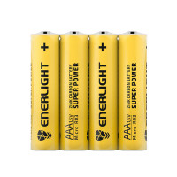 Батарейка Enerligh SuperPower желтая ААА R03 спайка 4шт 2116, 40шт /бл