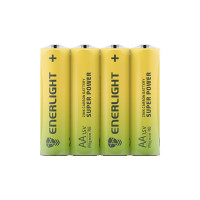 Батарейка Enerligh SuperPower жовта АА R06 спайка 4шт 2161, 40шт/бл 4823093502161