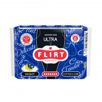 Прокладки WКL16C FLIRT ultra cotton&care 7 капель 290мм 24шт/ящ