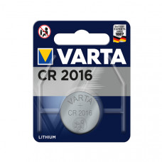 Батарейка Varta CR 2016 LITHIUM блістер 1шт 0654,/6639 10шт/бл