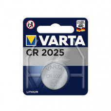 Батарейка Varta CR 2025 LITHIUM блістер 1шт 0647,/6875  10шт/бл