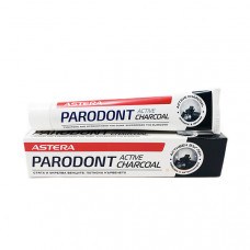 Зубна паста ASTERA Parodont З активованим вугіллям 75мл 12шт/ящ