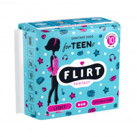 Прокладки WКL03Т FLIRT teen cotton&care 3 капли 210мм 24шт/ящ