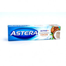 Зубна паста ASTERA Active+ Total Відбілююча кокос/м'ята 100мл 12шт/ящ