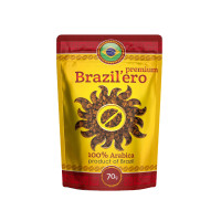 Кава розчинна сублімована "Brazil'ero" Premium 70г (25шт)