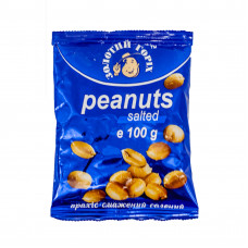 Арахіс смажений солоний "Peanuts" 100гр (40шт)