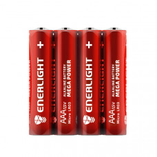Батарейка Enerligh MegaPower ААА FOL 4шт 4141. 40 шт/бл