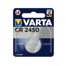 Батарейка Varta CR 2450 LITHIUM блістер 1шт 8757,/0972 10шт/бл