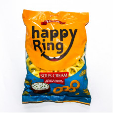 Кільце Happy Ring зі смаком Сметана&Цибуля 60г (30шт)