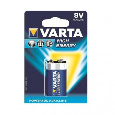 Батарейка Varta HIGH ENERGY/LONGLIFE POWER ALKALINE 6LR61 BLI 1 9862