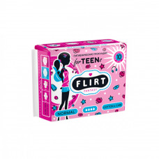 Прокладки WКL24Т FLIRT teen fresh cotton&care 4 краплі 240мм 24шт/ящ